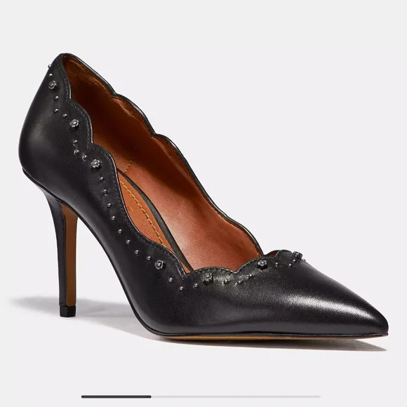 COACH Tea Rose Heels - Picture 10 of 12